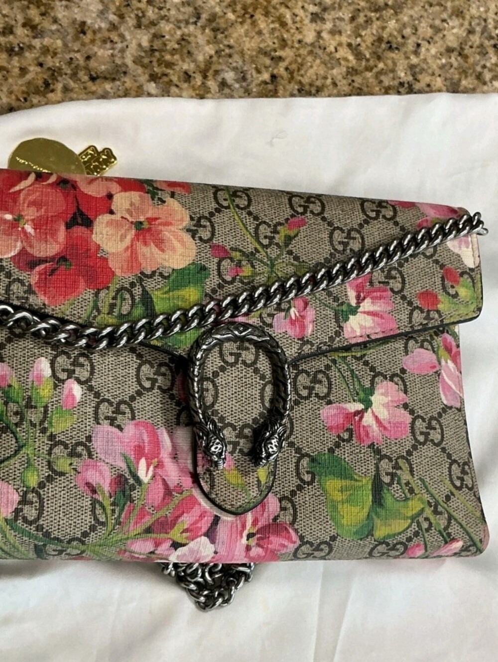 Gucci Dionysus Blooms Supreme 3 Way Chain Purse EUC - Picture 5 of 16